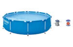 PISCINA REDONDA DESMONTABLE 4.678L DEPURADORA CARTUCHO TIPO I