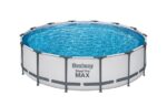PISCINA REDONDA DESMONTABLE STEEL PRO MAX 13.030 L DEPURADORA CARTUCHO TIPO II