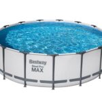 PISCINA REDONDA DESMONTABLE STEEL PRO MAX 16.015 L DEPURADORA CARTUCHO TIPO II