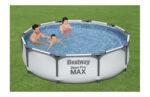 PISCINA REDONDA DESMONTABLE STEEL PRO MAX 4.678 L DEPURADORA CARTUCHO TIPO I - Imagen 4