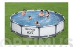 PISCINA REDONDA DESMONTABLE STEEL PRO MAX 6.473 L DEPURADORA CARTUCHO TIPO I - Imagen 2