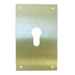 PLACA CERRADURA 80X120MM BOCALLAVE PERA