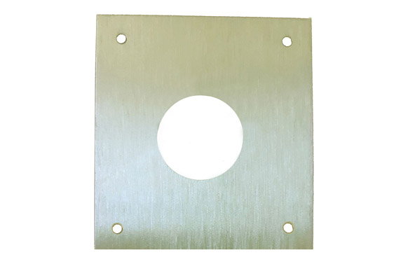 126_69074dd26bf62 PLACA CERRADURA 80X80MM BOCALLAVE REDONDA Ø28MM - Imagen 1