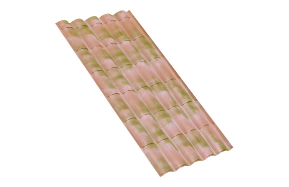 OLYMPUS DIGITAL CAMERA PLACA TEJA COPPO FIRENZE ENVEJECIDA - Imagen 1