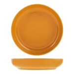 PLATO HONDO STONEWARE ESTOCOLMO OCRE
