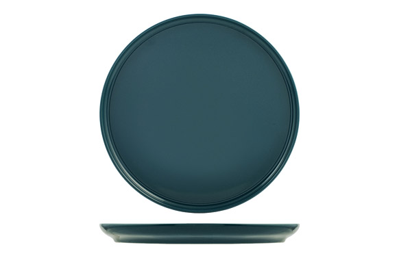 126_6907501e34757 PLATO LLANO STONEWARE ESTOCOLMO AZUL - Imagen 1