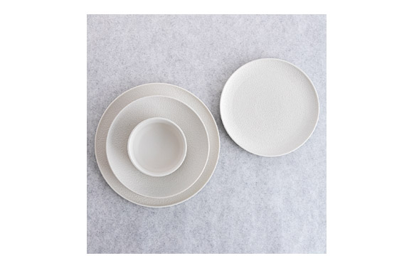 126_6907504b19ff9 PLATO PORCELANA BLANCA FOSIL - Imagen 1