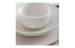 PLATO PORCELANA BLANCA FOSIL - Imagen 3