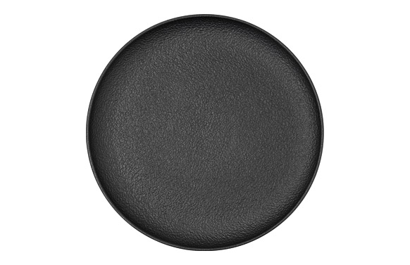 126_6907508c1ee0b PLATO PORCELANA NEGRO FOSIL - Imagen 1