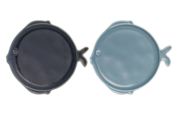 126_6907508e4306c PLATO PORCELANA PEZ SURTIDO - Imagen 1