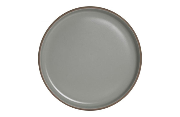 126_69075091396d8 PLATO POSTRE GRES MATE AZUL CELESTE - Imagen 1