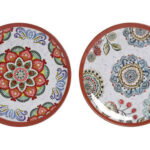 PLATO POSTRE MELAMINA MANDALA SURTIDOS