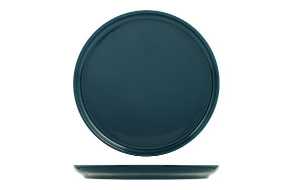126_690750af6a3f8 PLATO POSTRE STONEWARE ESTOCOLMO AZUL - Imagen 1