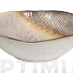 PLATO STONEWARE BICOLOR IRREGULAR HONDO