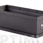 PLATO TES 46X16,5X 2,5 - ANTRACITA