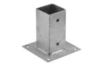 PLETINA CUADRADA BASE PLANA