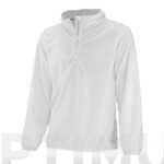 POLAR MEDIA CREMALLERA ARTIC BLANCO