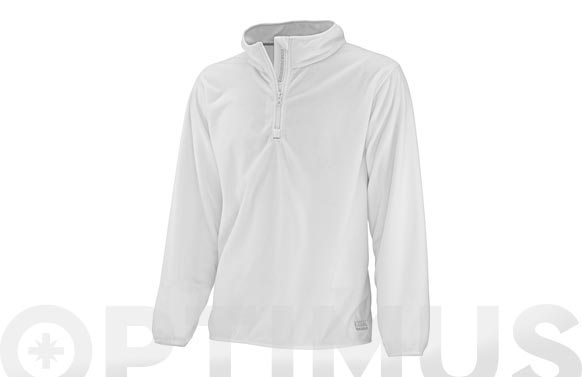 126_690750fb8dacf POLAR MEDIA CREMALLERA ARTIC BLANCO - Imagen 1