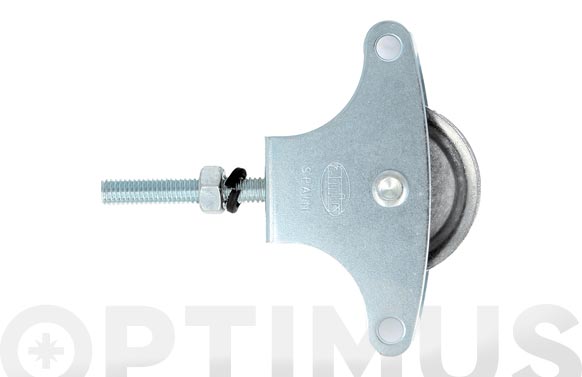 126_6907511e1dec8 POLEA TENDEDERO CON TORNILLO CINCADA MODELO 3 - Imagen 1