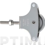 POLEA TENDEDERO CON TORNILLO INOX MODELO 20