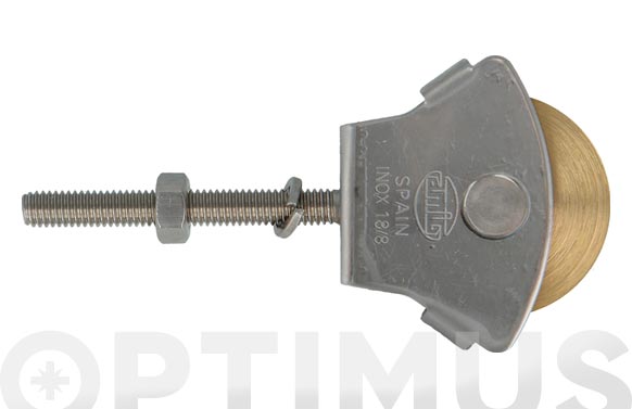 126_6907514297d45 POLEA TENDEDERO CON TORNILLO INOX MODELO 23 - Imagen 1