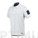 POLO MIMETIZADO BLANCO