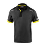 POLO TECNICO 180 GR GRIS / AMARILLO FLUOR