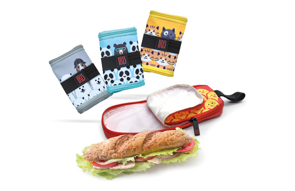 126_690782fb21785 PORTABOCADILLOS ENROLLABLE ZIPPER ROLL FIRENDS - Imagen 1