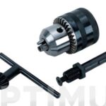 PORTABROCAS MANUAL 13 MM + ADAPTADOR SDS PLUS + LLAVE DE APRIETE