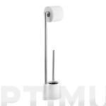 PORTAROLLO WC Y ESCOBILLERO DE PIE AVOLA