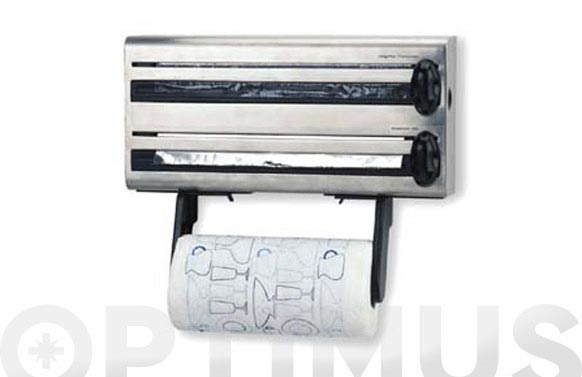 126_690872b649356 PORTARROLLOS COCINA TRIPLE - Imagen 1