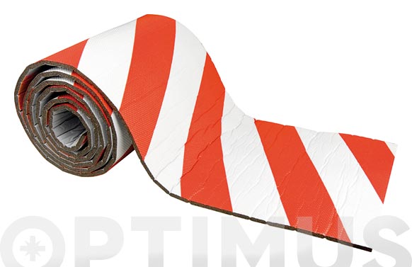 126_690874d31055b PROTECTOR PARKING ESPUMA ROLLO ROJO/BLANCO - Imagen 1