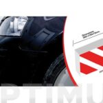 PROTECTOR PARKING FRONTAL ROJO/BLANCO