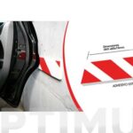 PROTECTOR PARKING LATERAL ROJO/BLANCO