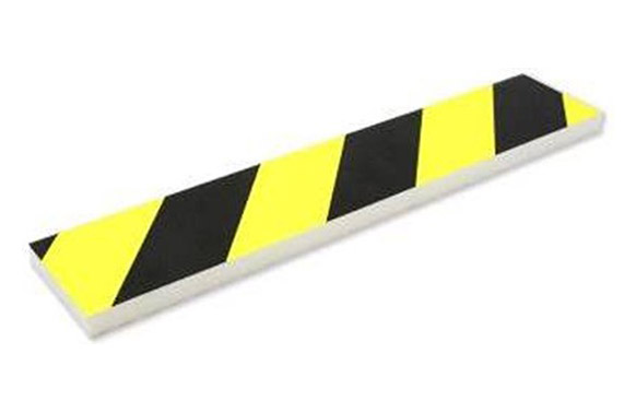 126_690874fa21e97 PROTECTOR PARKING RECTANGULAR NEGRO/AMARILLO - Imagen 1