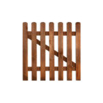 PUERTA VALLA MUSTANG MARRON