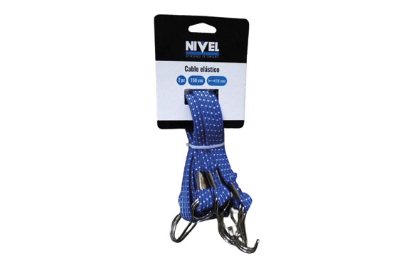 126_6908756b67994 PULPO ELASTICO 100CM PLANO BLISTER 2UD - Imagen 1