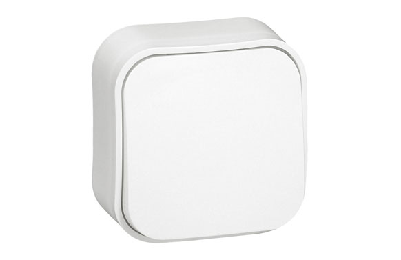 126_6908759274161 PULSADOR BLANCO IP21 - Imagen 1