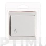 PULSADOR LUZ SUPERFICIE 10A