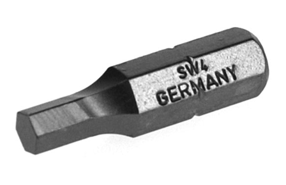 126_6908768944021 PUNTA ATORNILLAR ALLEN PRO 4 MM.( 25 MM. C 6,3 - ¼" ) - Imagen 1