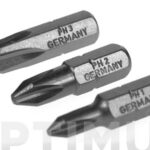 PUNTA ATORNILLAR PHILLIPS PRO ( PH 1 / 2 / 3 - 25 MM. - ¼" )