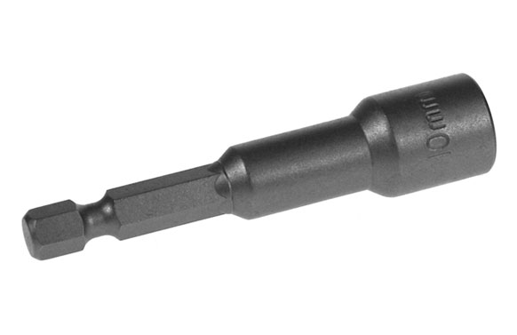 126_690876d8b3ba0 PUNTA ATORNILLAR VASO HEXAGONAL 10 MM.( 66 MM. E 6,3 - ¼" ) - Imagen 1