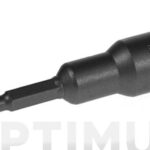 PUNTA ATORNILLAR VASO HEXAGONAL 13 MM.( 66 MM. E 6,3 - ¼" )