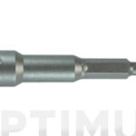 PUNTA ATORNILLAR VASO HEXAGONAL 8 MM.( 66 MM. E 6,3 - ¼" )