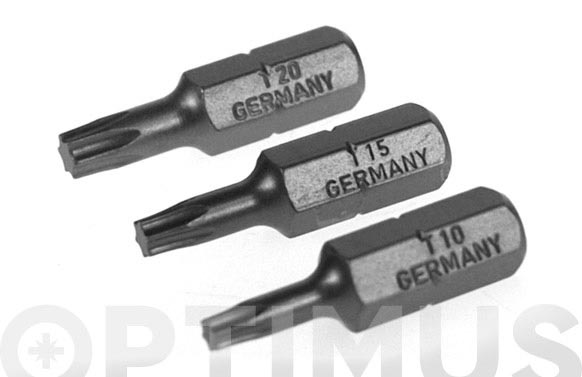 126_6908771a9179d PUNTA TORX PRO ( TX 10 / 15 / 20 - 25 MM. ¼" ) - Imagen 1