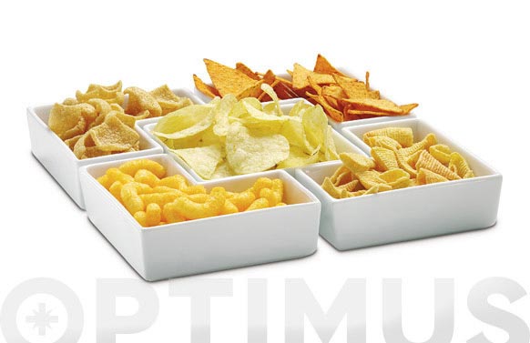 126_690879b82afa8 RECIPIENTES APERITIVO MARVIN 5 PIEZAS - Imagen 1