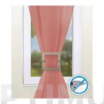 RECOGECORTINA METAL PLATA