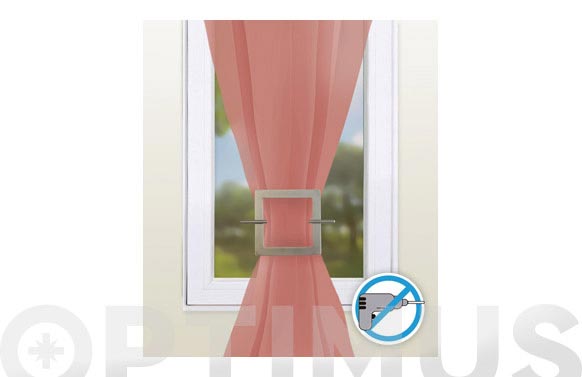 126_690879bcc6ddd RECOGECORTINA METAL PLATA - Imagen 1