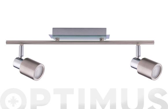 126_6908f9a7e49b0 REGLETA BAJO CONSUMO 2GU10 SIENA 11 W - Imagen 1