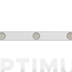 REGLETA LED ALUMINIO 3 BOMBILLAS